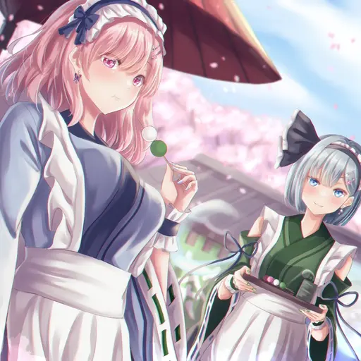 touhoutale의 白玉楼一家