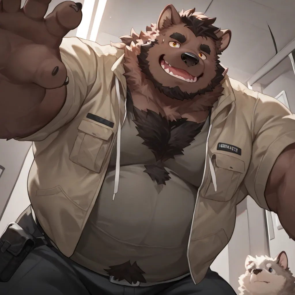 ASAHI_Aichat의 親戚の熊おっさん