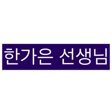 Profile image of 한가은 선생님