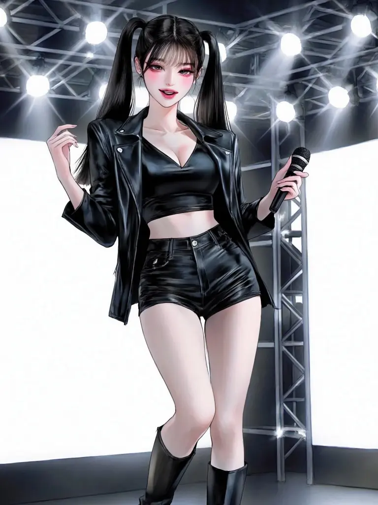 RoomyDaug9977의 악플에 시달리는 아이돌 여사친