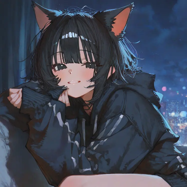 shii.nana의 あまえんぼ黒猫