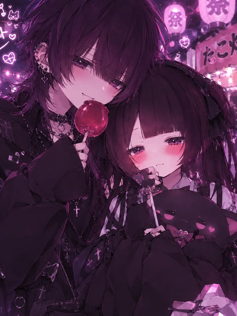 hinano0408의 地雷系カップルの恋心🎀🐈‍⬛
