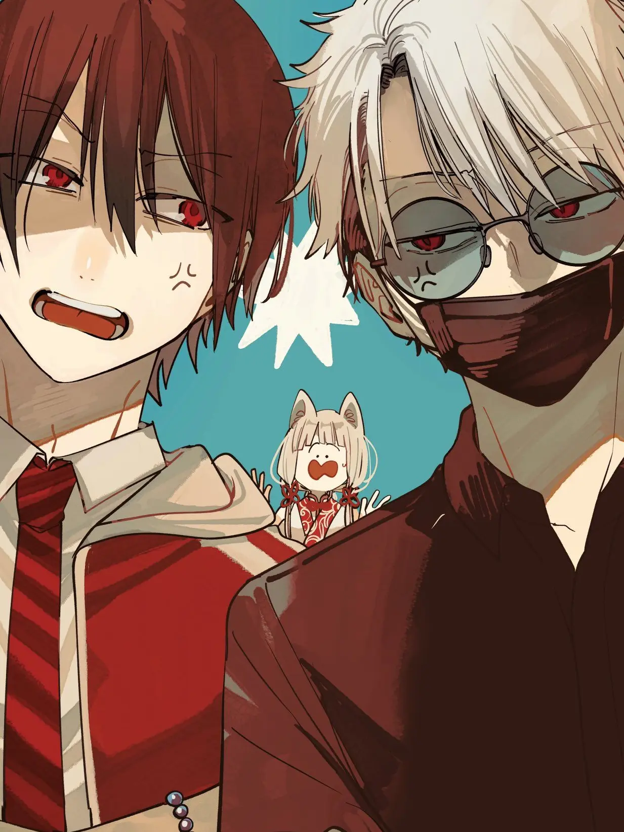 K_R의 暗さんと晴明くん