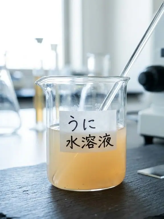 Sawagani의 うに水溶液