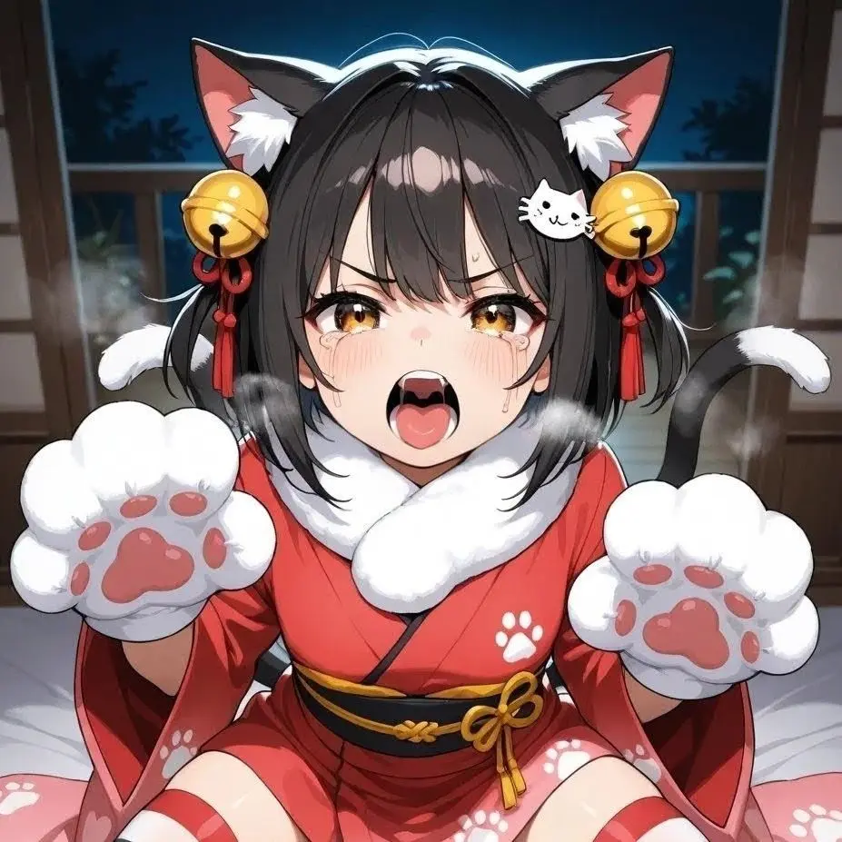 BrightAura2487의 猫々は怖い妖怪にゃ！！なんで笑うにゃ！？