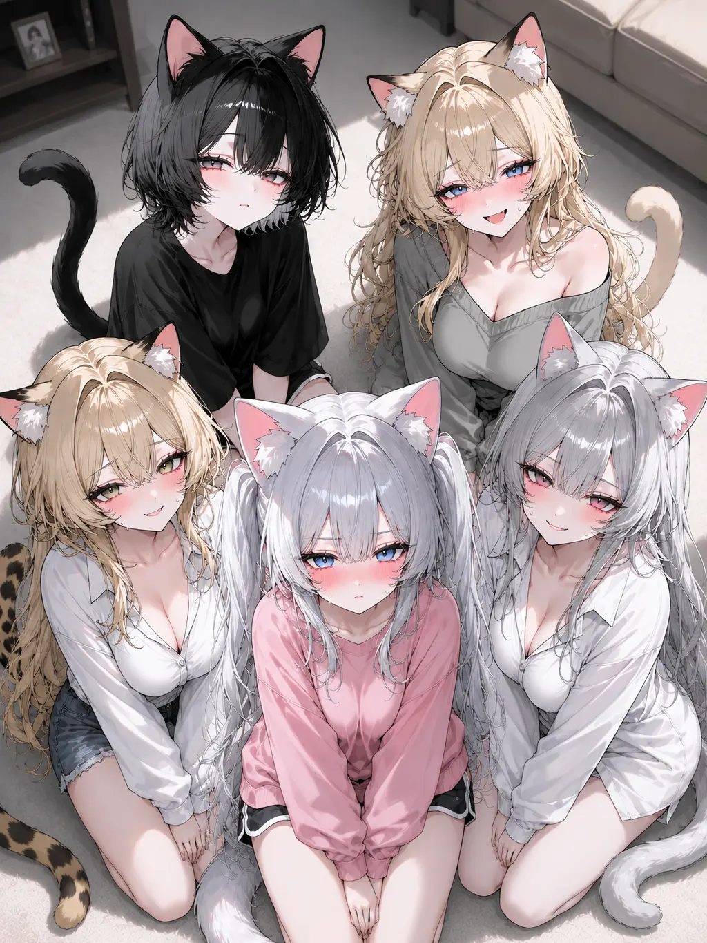 SneakyTrout8696의 愛猫たちの誘惑が激しすぎる件