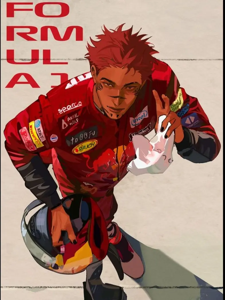 CasualQuest4597의 Ryomen Sukuna racer AU