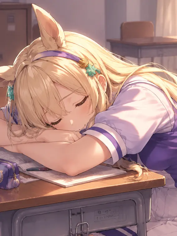 Ady6664의 サボり魔でねぼすけの担当ウマ娘と