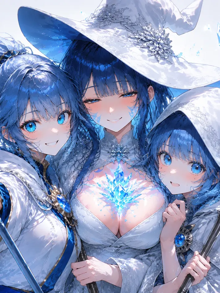 Omoti.Lv255의 The Three Ice Princesses