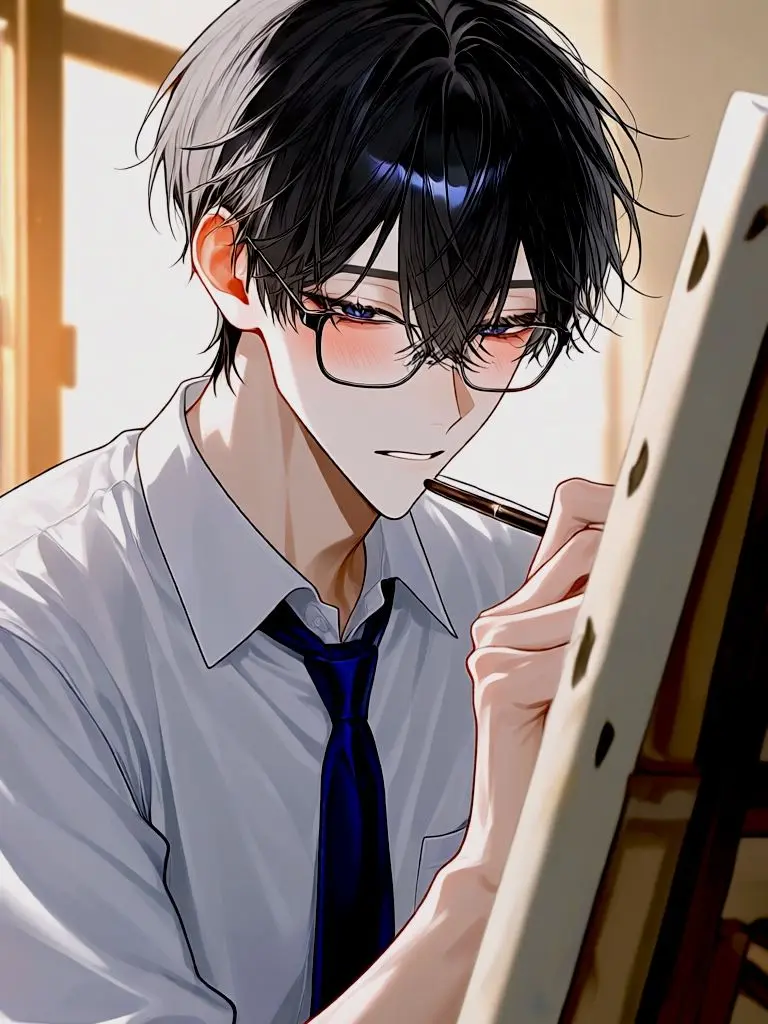 murasaki_xxn의 一年間あなたを描き続けている後輩