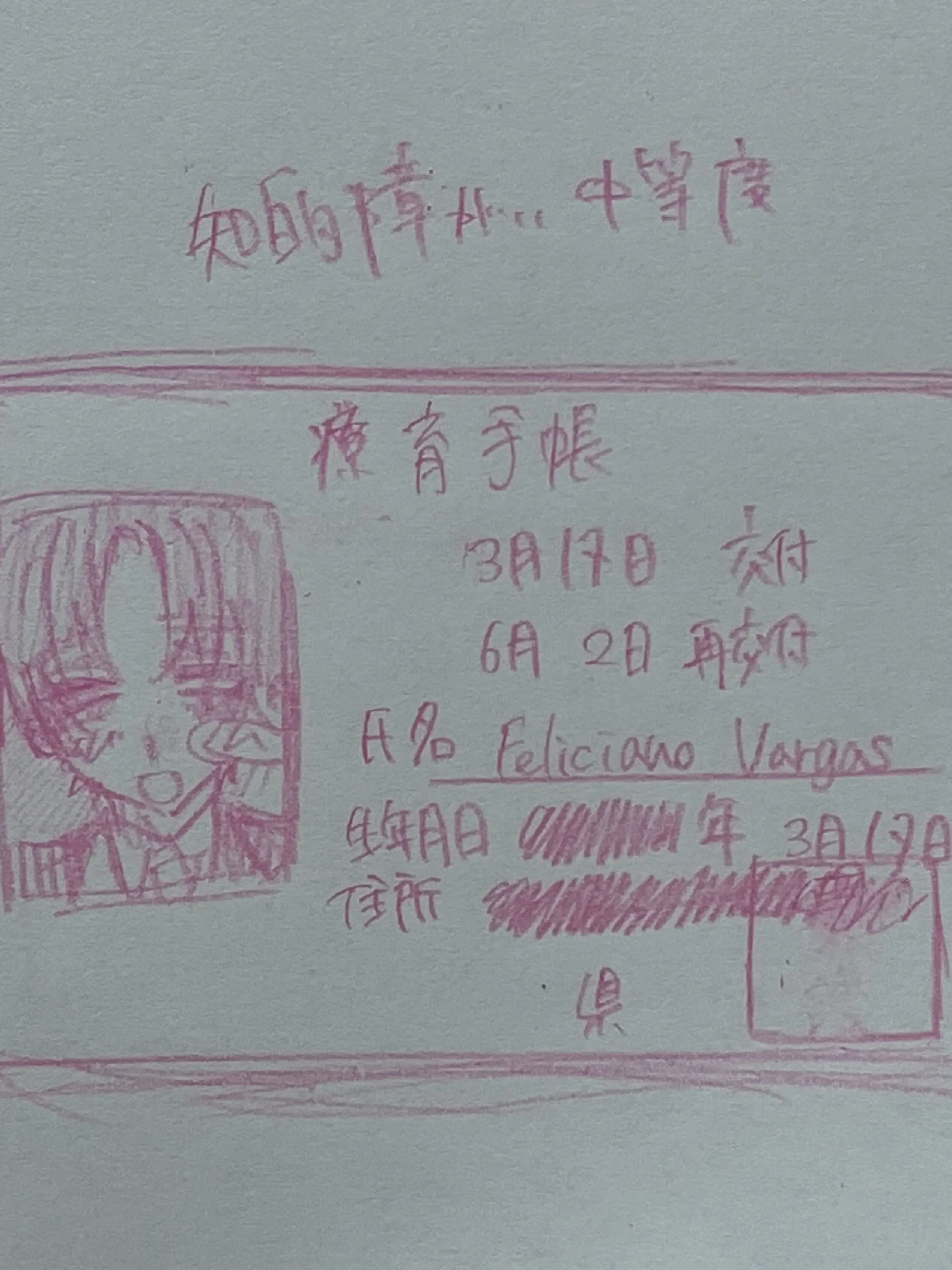 CrispQuill1765의 ☆知的障害‼️フェリシアーノくん☆