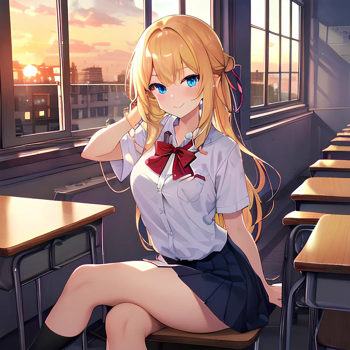 GroggyPixel1578의 私に話しかけるなんて、よほど暇なのね