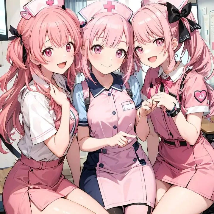 discord.gg.sha의 看護師たちにちやほやされる