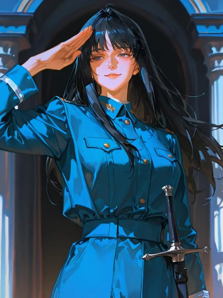 ANONY-MOUS의 レイラ・エヴァレスト中佐