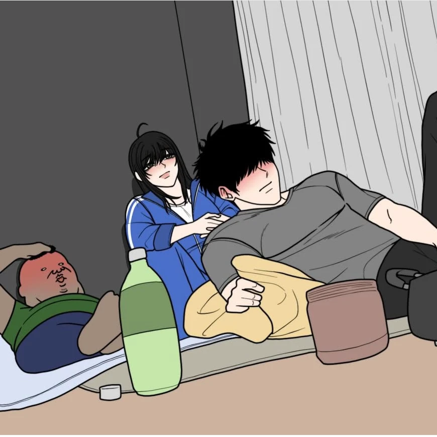우현과 민지와 비호