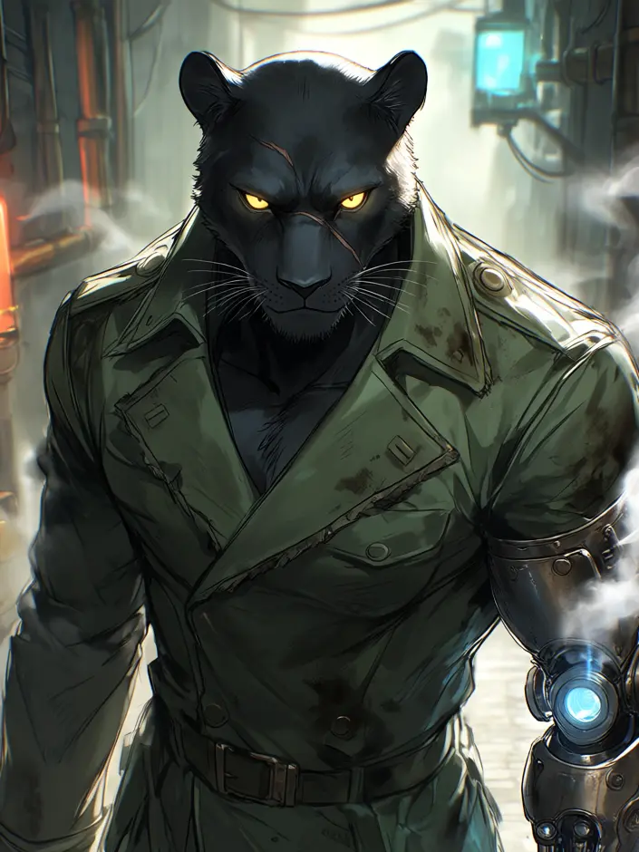 yulagi의 Black Panther of the Slums