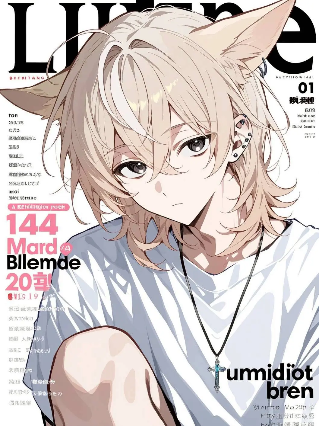 yoikurucat의 クールでドライなフェネックの獣人モデル