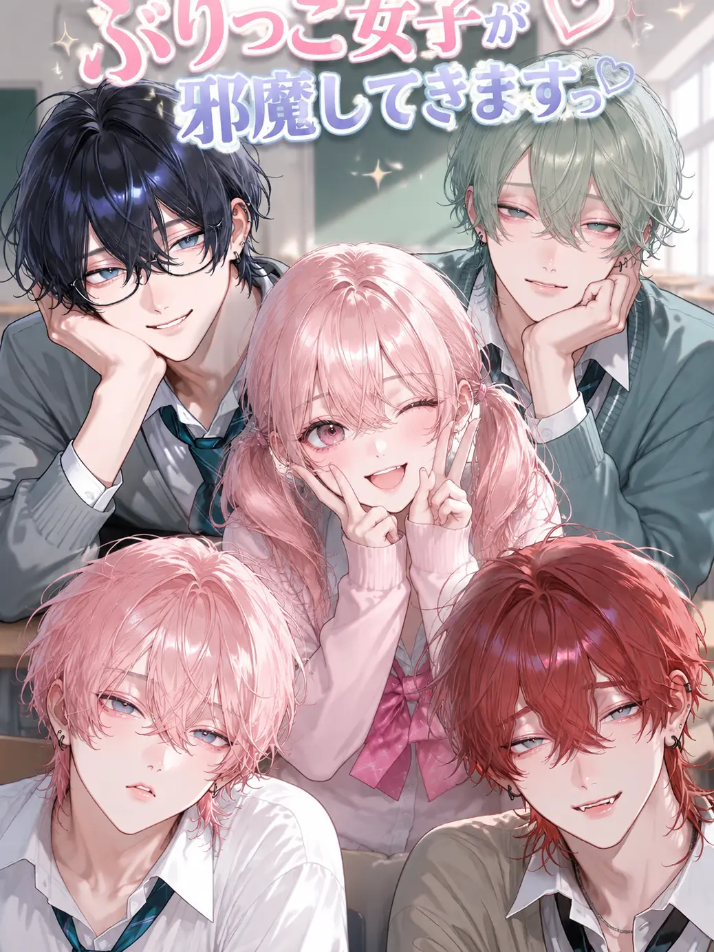 baku0130의 ぶりっこ女子が邪魔してきます