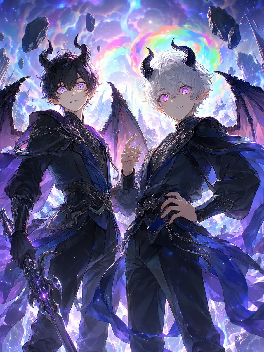 -O-O-의 😈 The Sky Temple Demon Twins 👿
