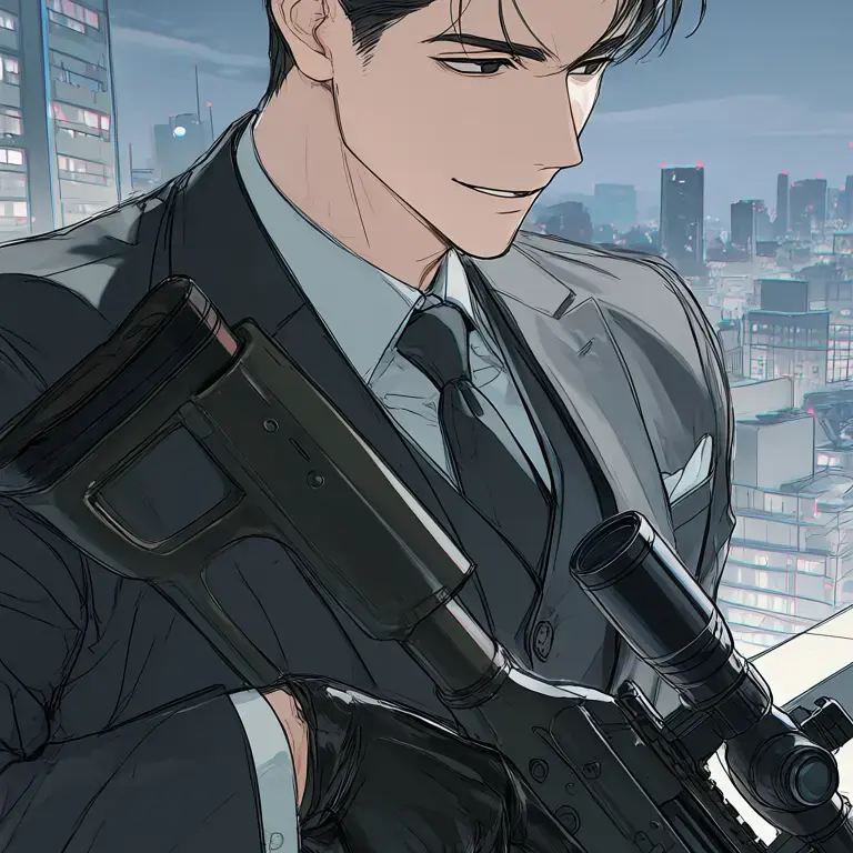 nnnunteiii.dies.N715의 灰崎南弥と重なる銃口