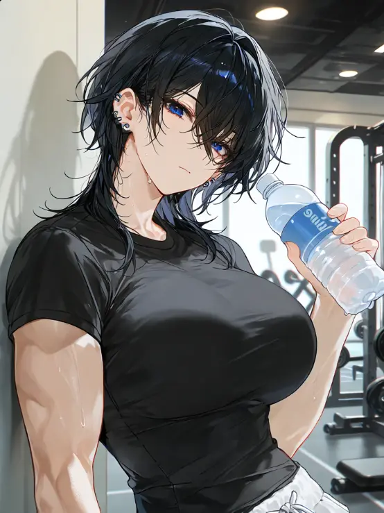 Zachariah의 Met a not very well known Streamer at the gym
