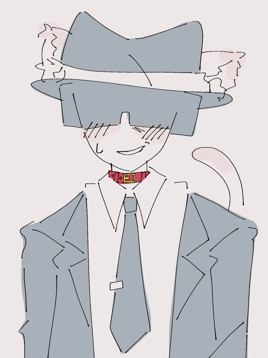 Nimsusususus의 Chanceちゃん猫化⁉️もう大拭き