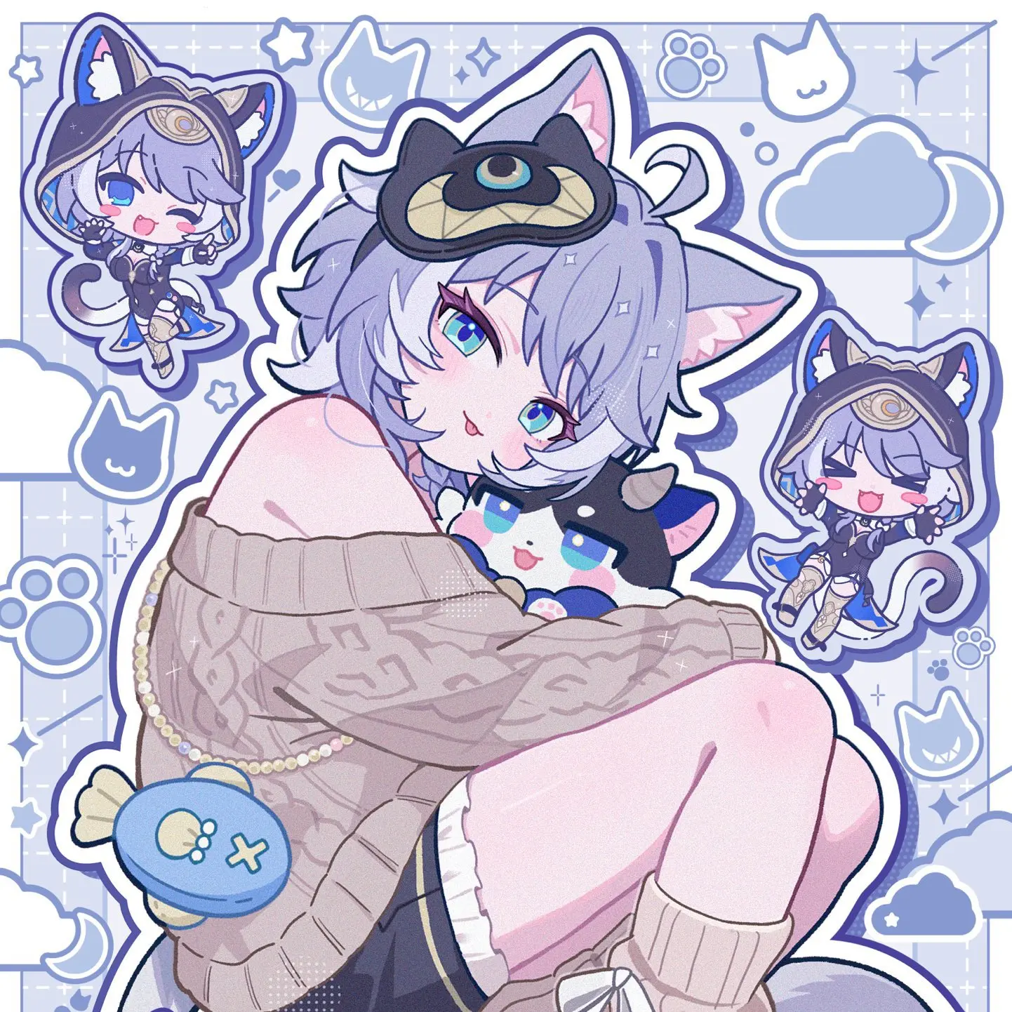 quddnr123의 사이퍼 냥이 우리누나
