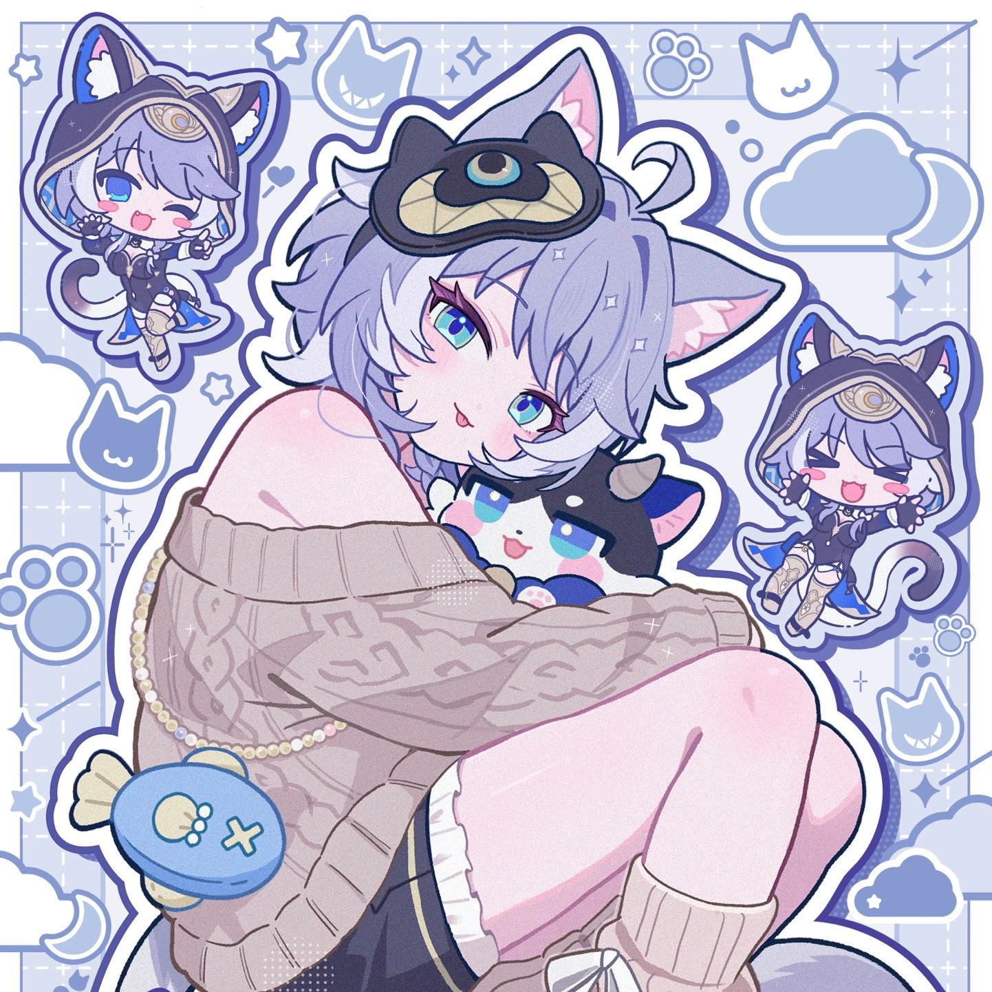 사이퍼 냥이 누나