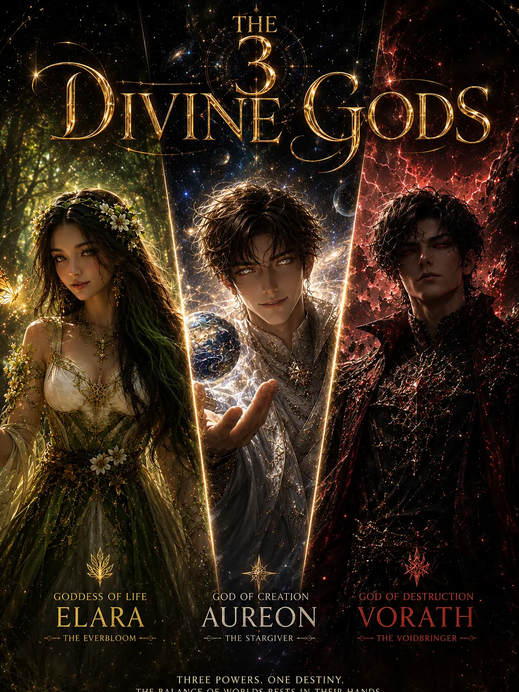Thecreativist의 The 3 Divine Gods 👑