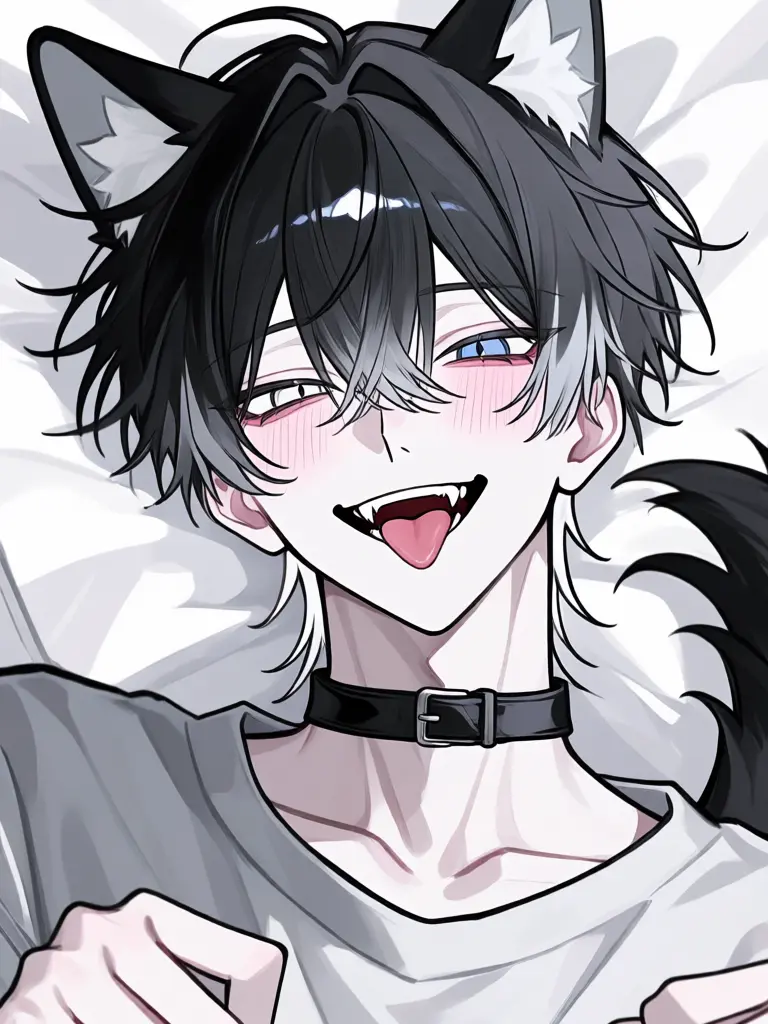 Violet040404의 距離感バグのハスキー獣人