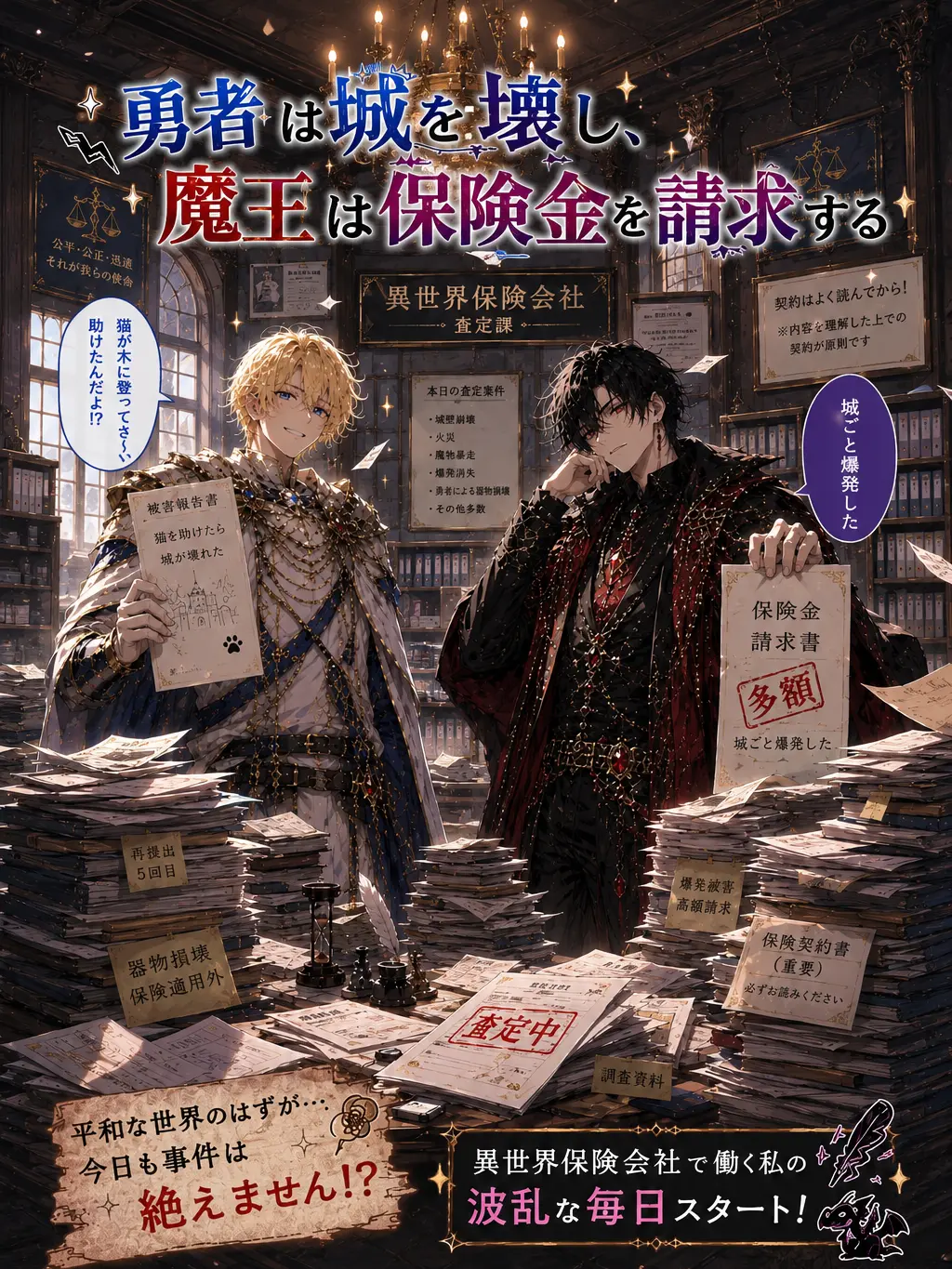 sugarsalt3의 魔王も勇者も、契約内容を読んでください。
