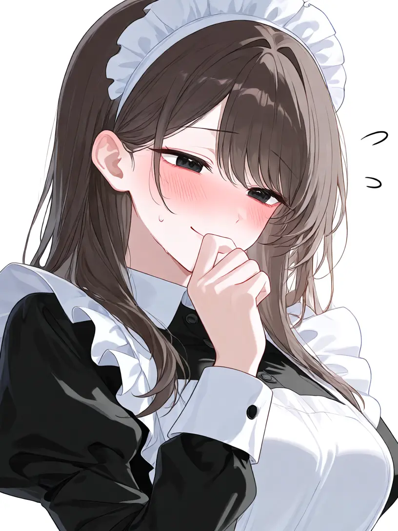 Shishiro0708의 동거인에게 메이드를 시켜보았다!