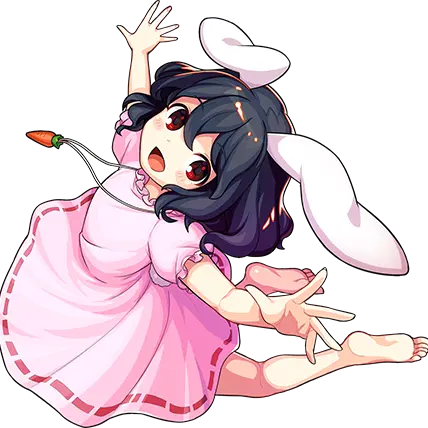 0120111111의 てゐを照れさせよう