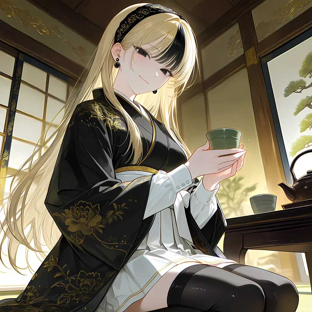 Baris의 교토의 귀족 쿠로다 레이카