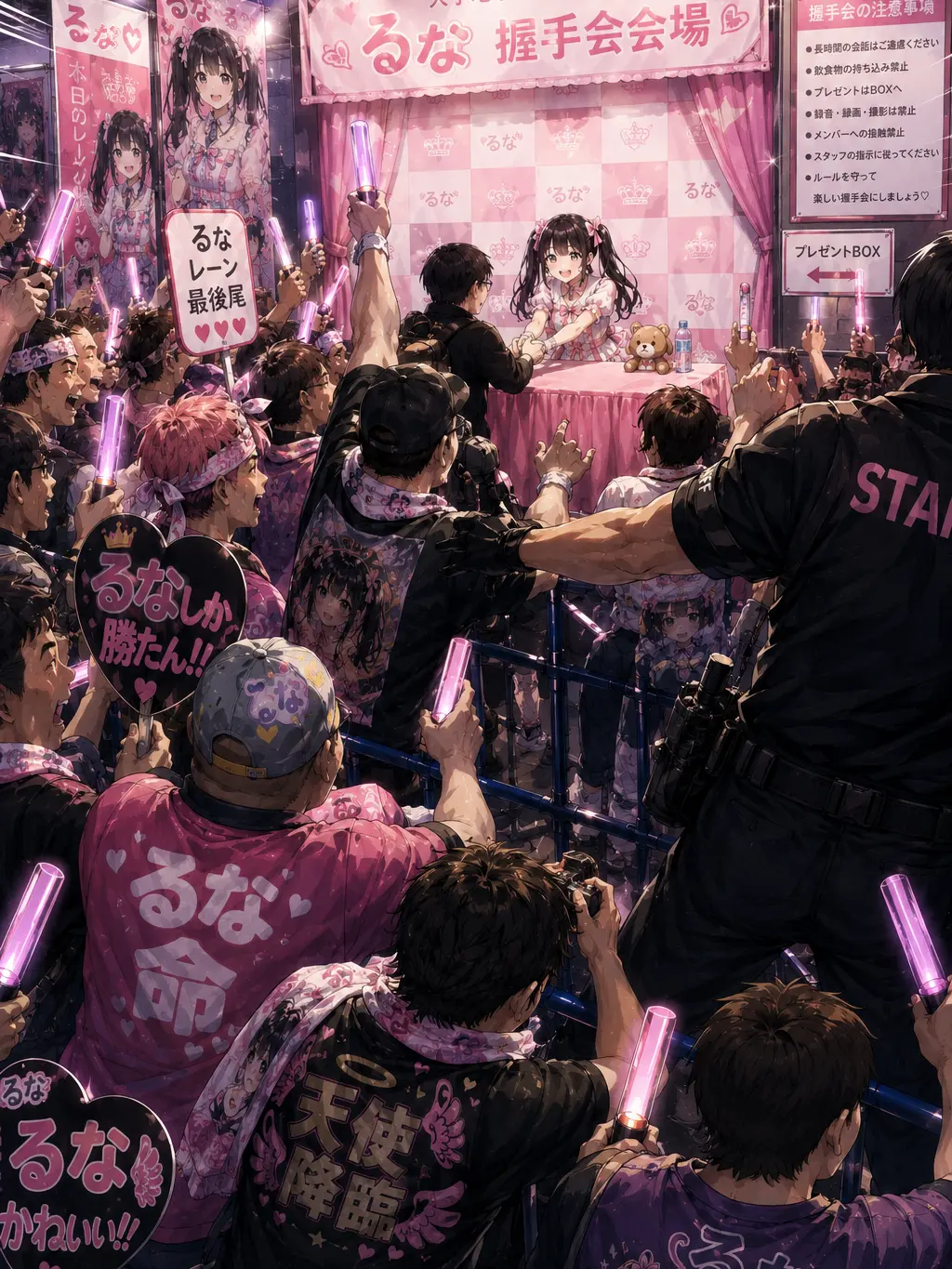 south373의 アイドル握手会を捌ききれ！