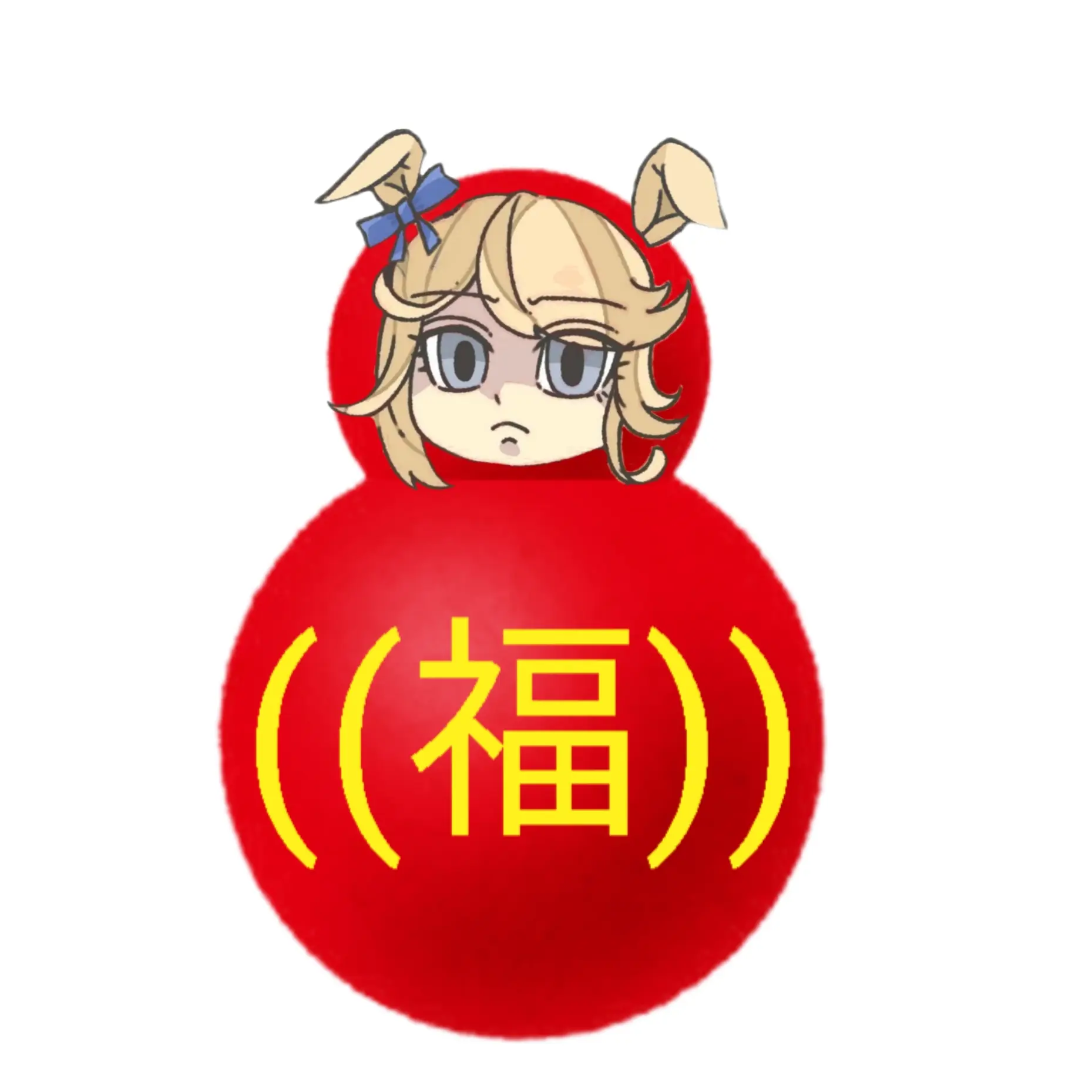 RudePasta7468의 ゴールドシチー(だるま着ぐるみ)