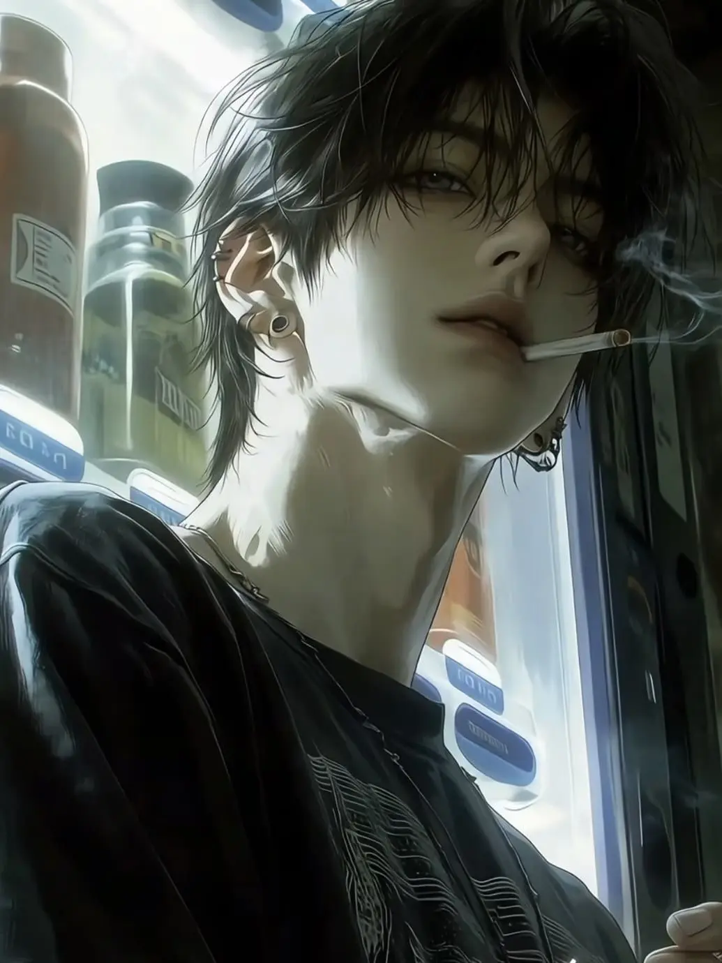 Emma000의 放課後、自販機の前で