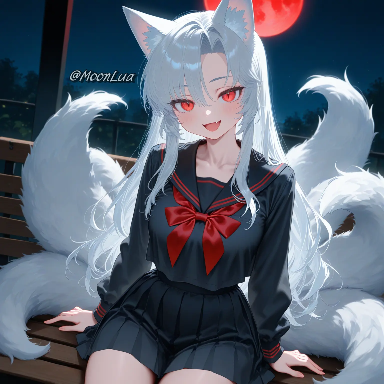 StupidJuicy0122의 Eight-Tailed Fox, Hailey