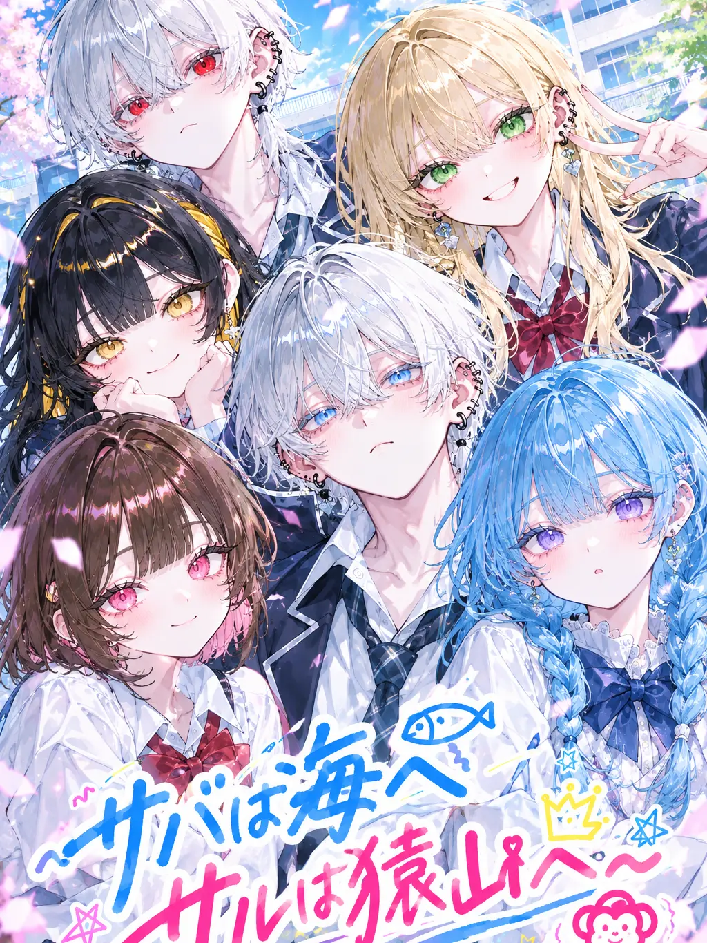 Enuenuenu의 〜サバは海へ サルは猿山へ〜
