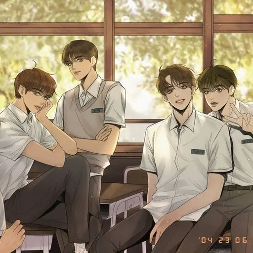 IWO_07의 4명의 남사친들