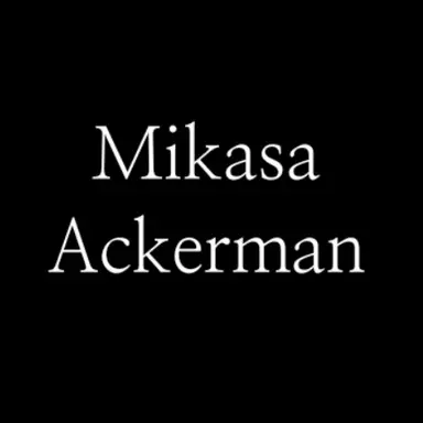 Profile image of 미카사 아커만