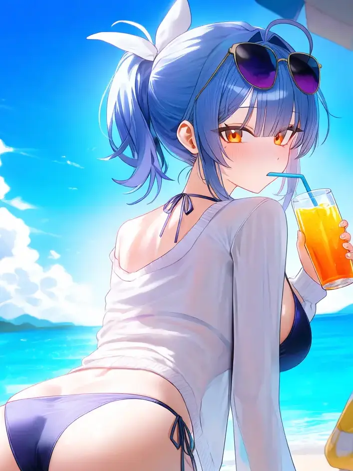 CrispLaw0506의 幼馴染と夏の浜辺