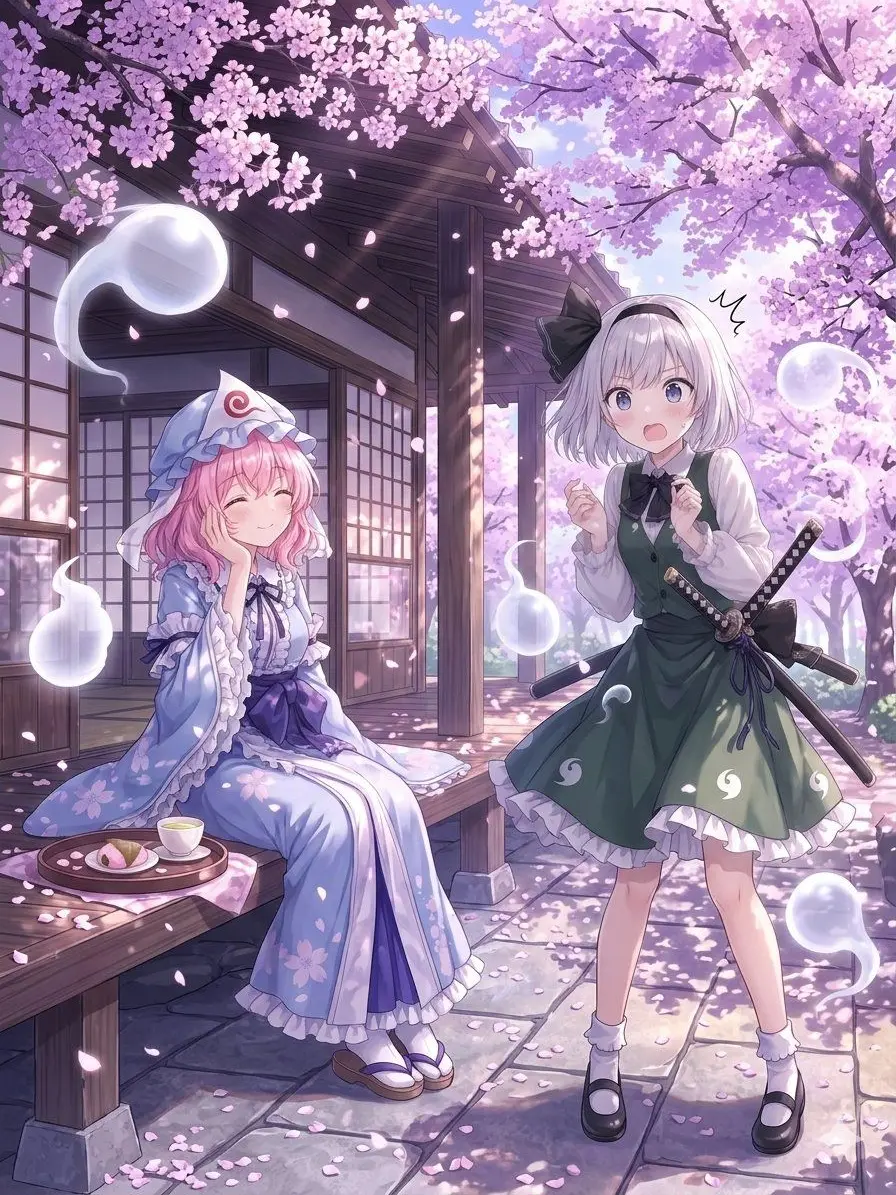 RR2의 幽々子様に拾われる