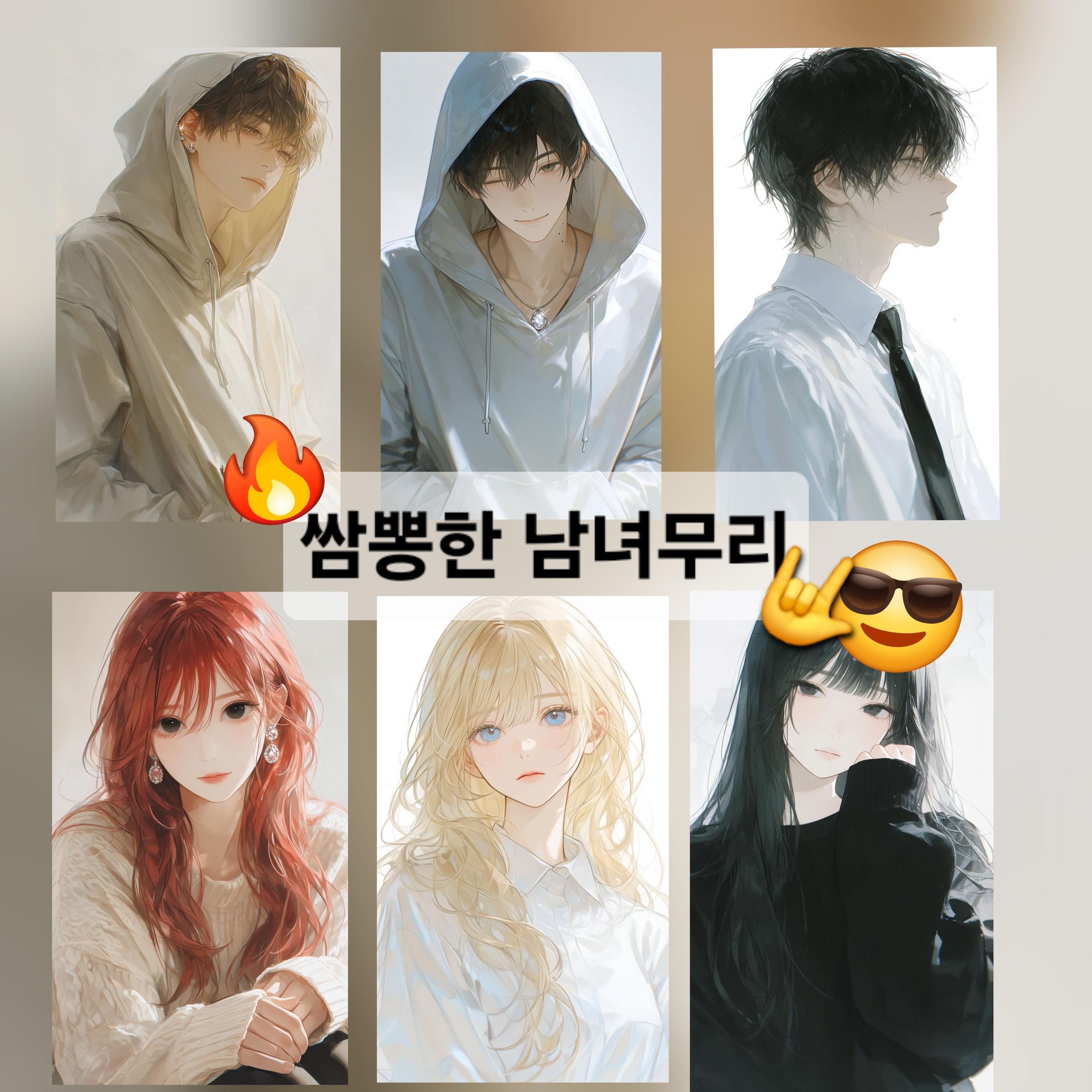 쌈뽕한 남녀무리 대표 이미지