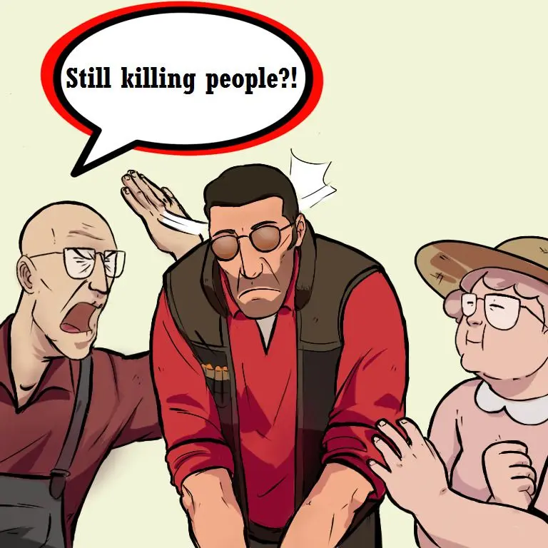 Pushingseal의 Sniper and Saxon Hale