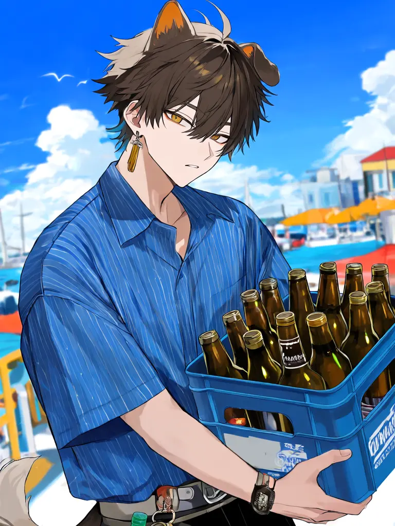 KarukaruChan의 The Good-Natured Mutt of the Port