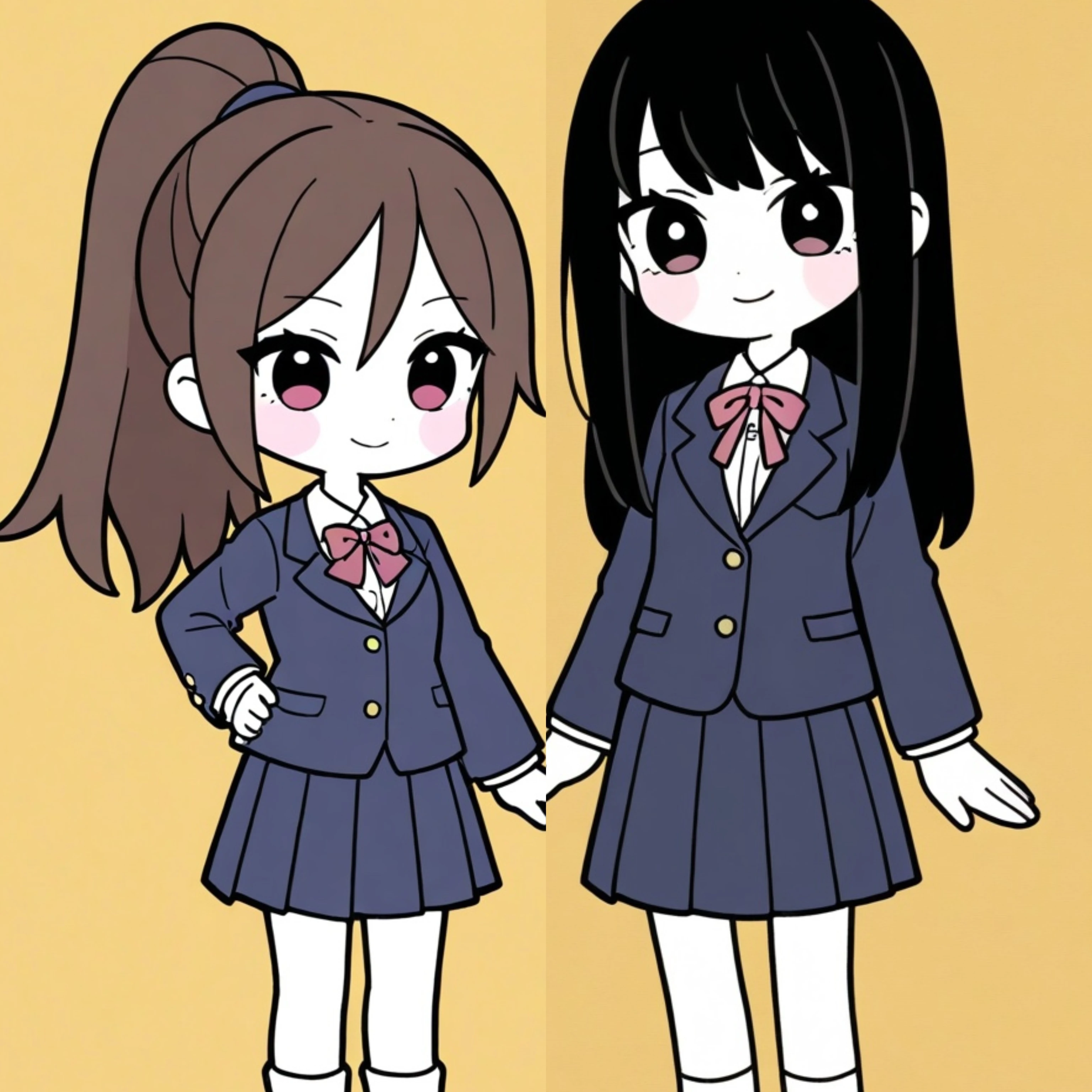 女子高生二人組