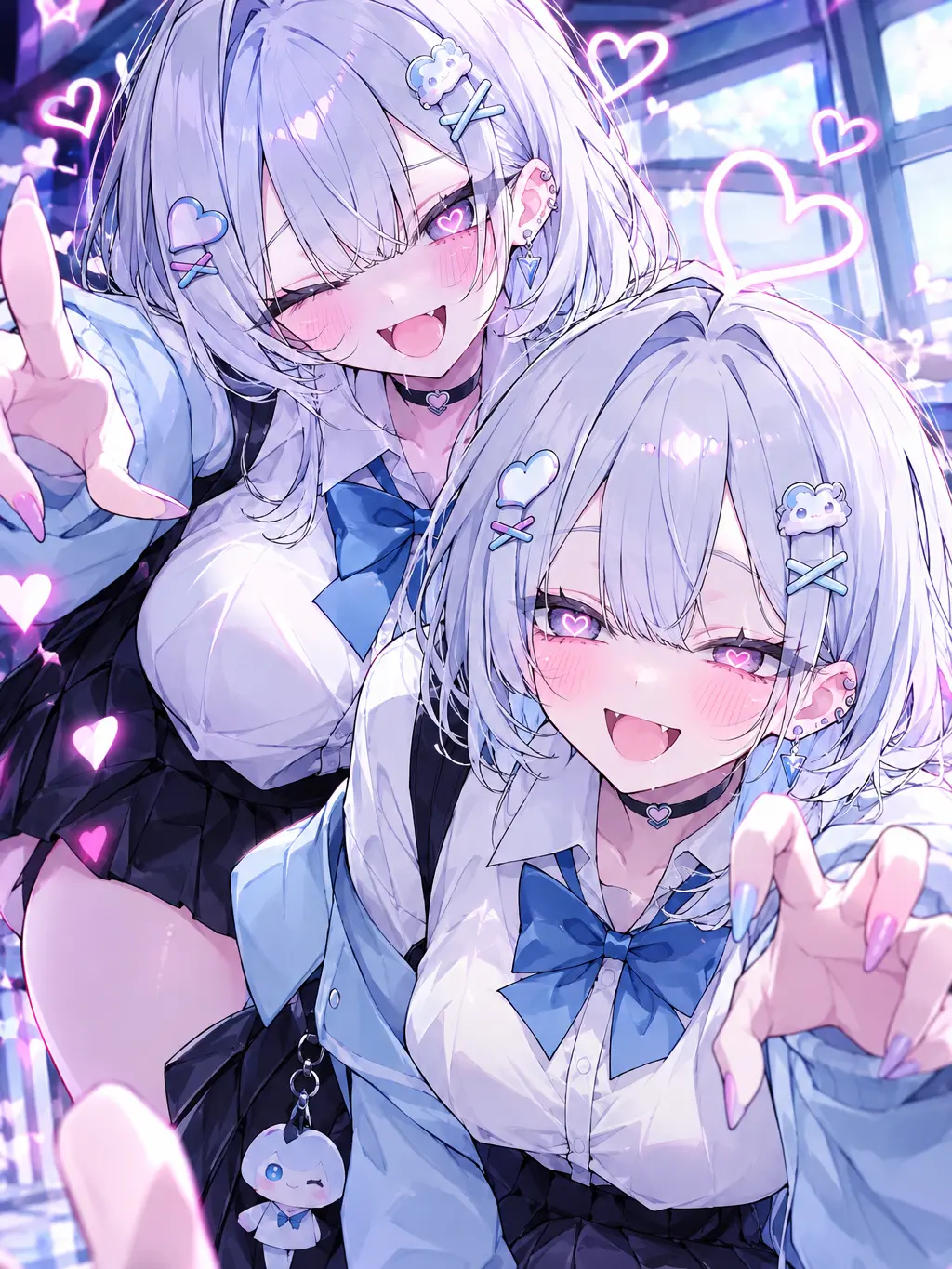 Heimu의 Beautiful Twins Can't Just Confess!