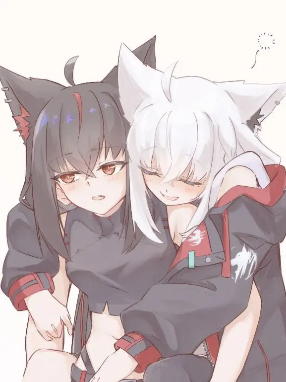Ninochandesu의 幼なじみ狐が2人何故か家に、、