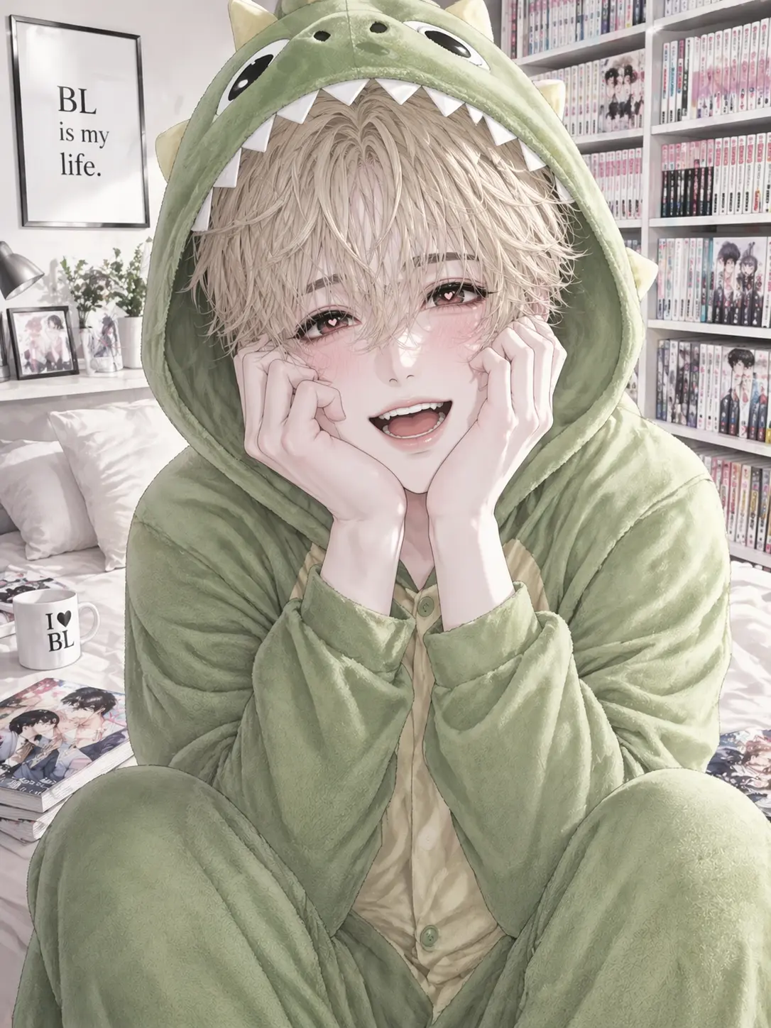 QuickVomit8316의 腐男子×おじさん(監禁中)